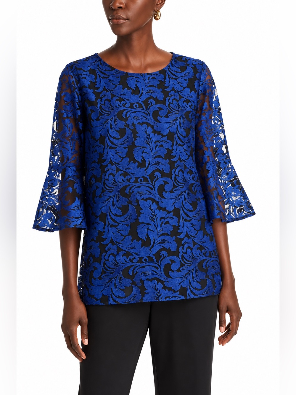 NWT Caroline Rose
Bella Soirée Lace Tunic